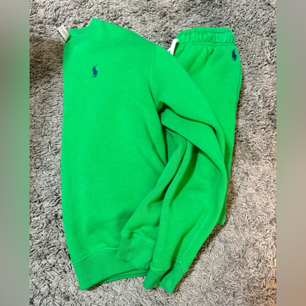 Green Polo Ralph Lauren Sweatsuit